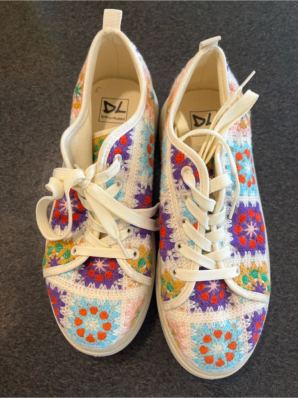 Dirty laundry sneakers